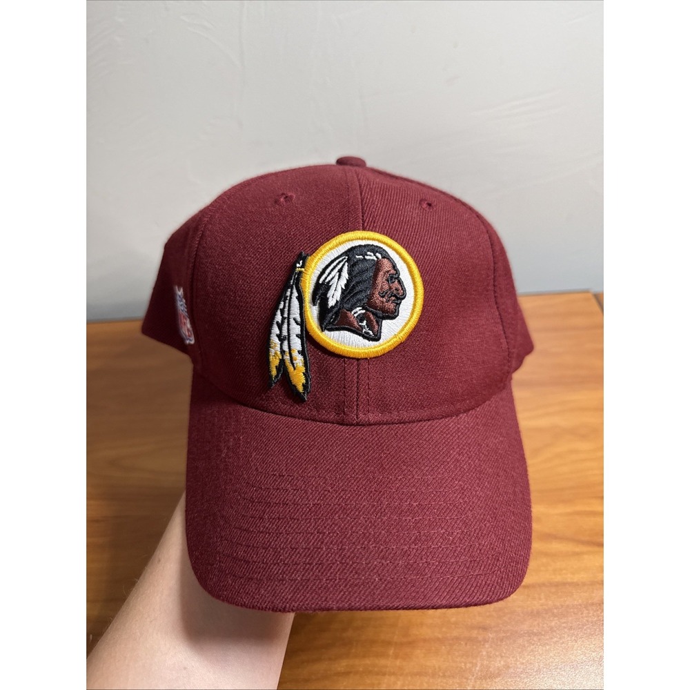 Washington Redskins NFL Baseball Cap Football Patch Logo Maroon Adjustable